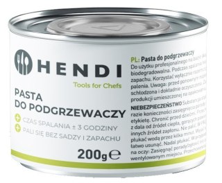 48x Pasta Paliwo Do Podgrzewacza W Puszce 200g Hendi 194546