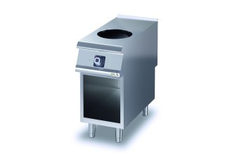 Kuchnia WOK indukcyjna, 5 kW, na podstawie, Diamante 90, Olis