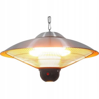 Profesjonalna Lampa Grzewcza Wisząca Led Z Pilotem 17m2 Stalgast 692310