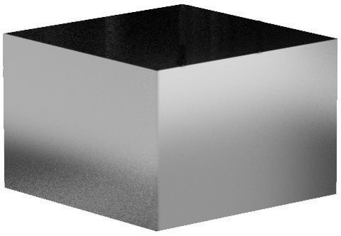 Redukcja Króciec Prostokątny do Okapu 200x200 Inoxo