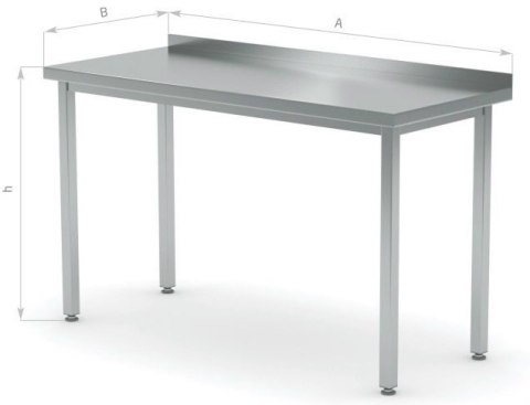 Regał Gastronomiczny Nierdzewny 100x40x180 Przestawny Inoxo 356104