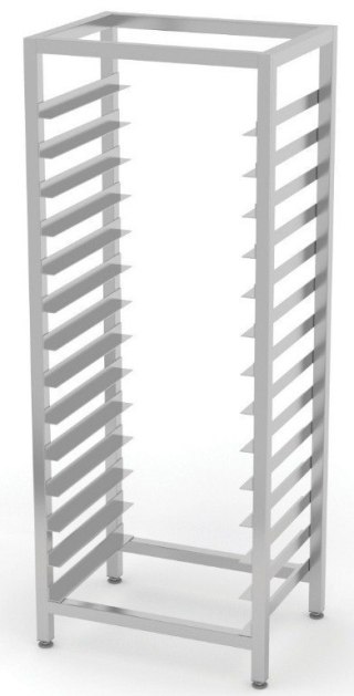 Regał Gastronomiczny Nierdzewny Na Blachy 22x600x400 mm Inoxo 360622