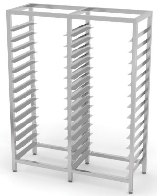 Regał Gastronomiczny Nierdzewny Na Blachy 28x600x400 mm Inoxo 370614