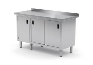 Stół Nierdzewny Gastronomiczny + 2 Szafki 160x70 Inoxo 134167