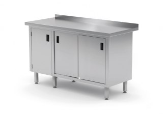 Stół Nierdzewny Gastronomiczny + 2 Szafki 180x60 Inoxo 134186
