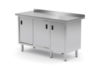 Stół Nierdzewny Gastronomiczny + 2 Szafki 180x60 Inoxo 134186