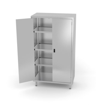 Szafa Nierdzewna 90x60x200 Drzwi Skrzydłowe Inoxo 304096-2