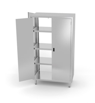 Szafa Nierdzewna Przelotowa 70x60x200 Drzwi Skrzydłowe Inoxo 312076-2