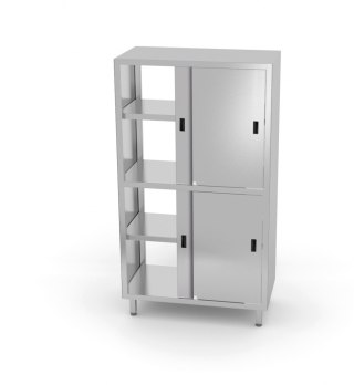 Szafa Przelotowa z Przegrodą 110x50x200 Drzwi Suwane Inoxo 303115-2