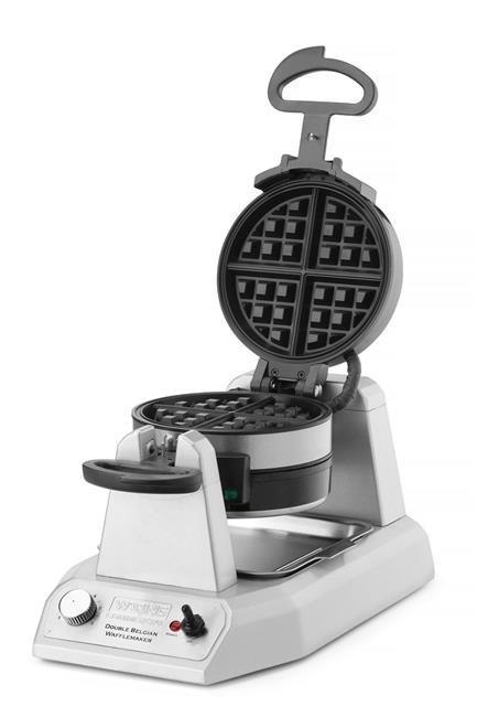 Gofrownica Obrotowa do Gofrów Belgijskich Podwójna 230V/1400W | WARING WW200E