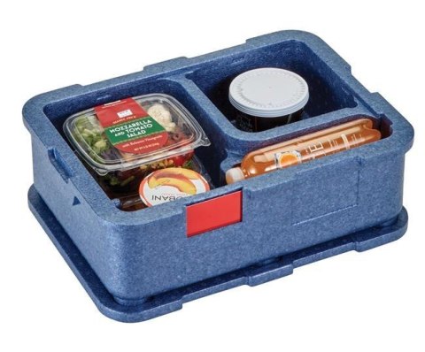 Pojemnik Termoizolacyjny 4-Komorowy Cam Gobox Cambro Niebieski 480x350x167