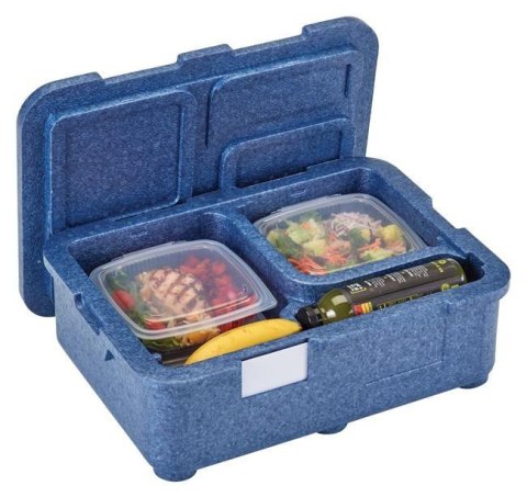 Pojemnik Termoizolacyjny 4-Komorowy Cam Gobox Cambro Niebieski 480x350x167