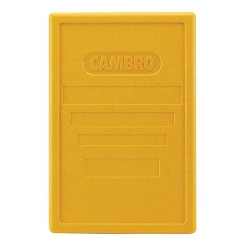 Pokrywa Do Pojemników Termoizolacyjnych Cam Gobox Żółta 600x400x34 Cambro
