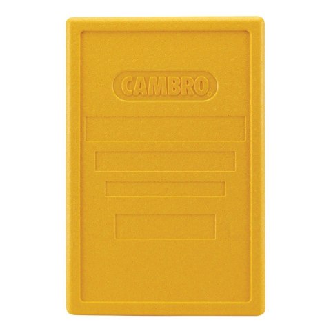 Pokrywa Do Pojemników Termoizolacyjnych Cam Gobox Żółta 600x400x34 Cambro
