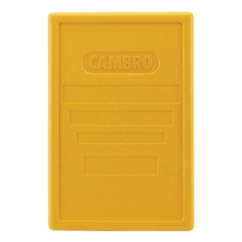 Pokrywa Do Pojemników Termoizolacyjnych Cam Gobox Żółta 600x400x34 Cambro