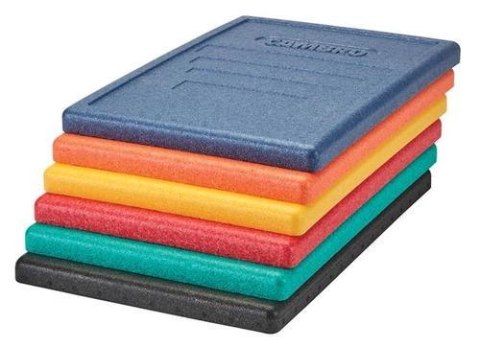 Pokrywa Do Pojemników Termoizolacyjnych Cam Gobox Żółta 600x400x34 Cambro