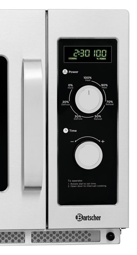 Profesjonalna Kuchenka Mikrofalowa 1800W | BARTSCHER 610848