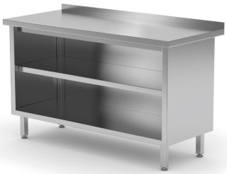 Szafka Nierdzewna 60x60 Otwarta Inoxo 129066