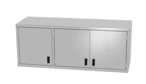 Szafka Nierdzewna Wisząca 150x30x60 Drzwi Skrzydłowe Inoxo 310153-3