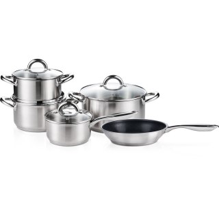 Zestaw Garnków z Patelnią 9-Elementów | STALGAST 020002