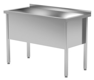 Zlew Gastronomiczny Jednokomorowy Basen Stal Nierdzewna 90x60 gł. 40 Inoxo