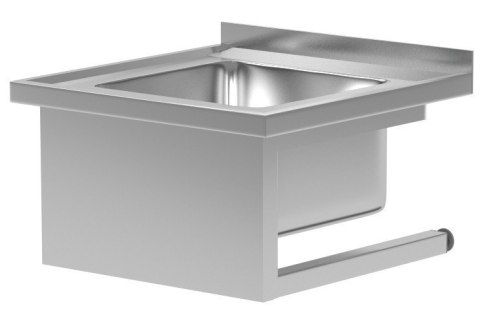 Zlew Nierdzewny Gastronomiczny Wiszący 70x70 gł. 30 Inoxo 211077-Wi