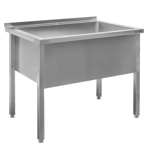 Basen Gastronomiczny Spawany Jednokomorowy 1000x600x850mm MTP001985