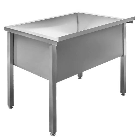 Basen Gastronomiczny Spawany Jednokomorowy 1000x600x850mm MTP001985