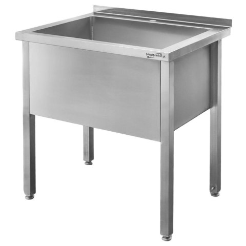 Basen Zlew Gastronomiczny Spawany Jednokomorowy 800x600x850mm