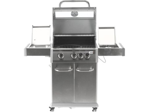 Grill Gazowy Itami 3+1 Stal Nierdzewna 11,5kW z Szybą | YATO YG-20015
