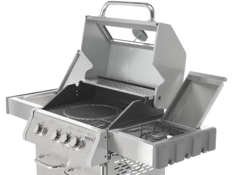 Grill Gazowy Itami 3+1 Stal Nierdzewna 11,5kW z Szybą | YATO YG-20015