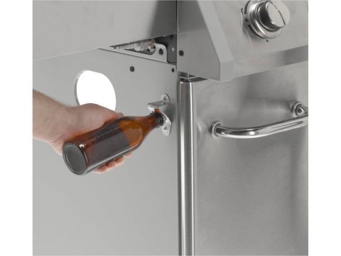 Grill Gazowy Itami 3+1 Stal Nierdzewna 11,5kW z Szybą | YATO YG-20015