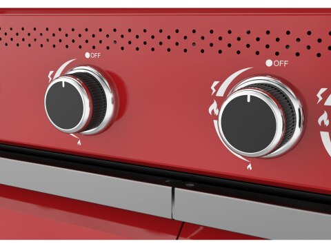 Grill Gazowy Itami 4+1 14,5kW Czerwony | YATO YG-20034