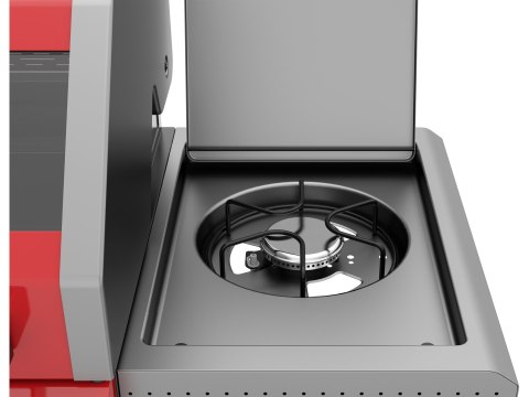 Grill Gazowy Itami 4+1 14,5kW Czerwony | YATO YG-20034