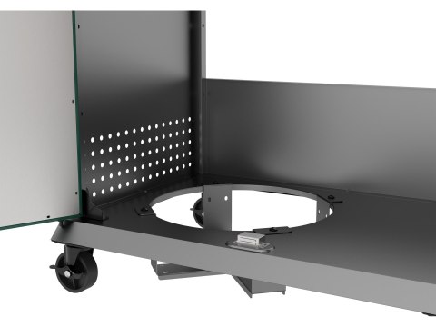 Grill Gazowy Itami 4+1 14,5kW z Szybą Zielony | YATO YG-20035