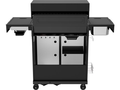 Grill Gazowy Yao 5+1 19kW Czarny | YATO YG-20031