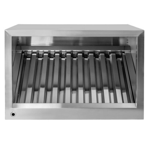 Okap Gastronomiczny Skrzyniowy 100x70x50 Stal Nierdzewna