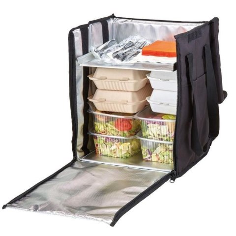 Plecak Termoizolacyjny Składany Cambro Pojemność 40l Czarny 355x280x430