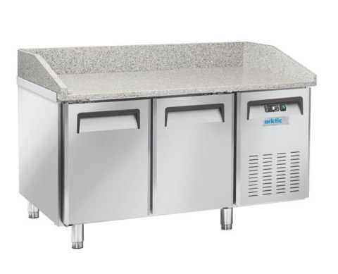 Stół chłodniczy do pizzy 2-drzwiowy 600x400 128L Hendi 236789