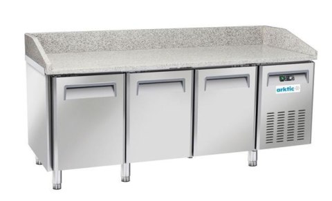 Stół Chłodniczy do Pizzy 3-Drzwiowy 600x400 186l | HENDI 236796