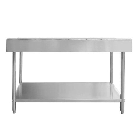 Stół Gastronomiczny ze Stali Nierdzewnej Przyścienny Z Półką Standard 160x70x85 cm
