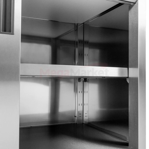 Stół Gastronomiczny ze Stali Nierdzewnej Przyścienny Z Szafką 120x60x85 cm