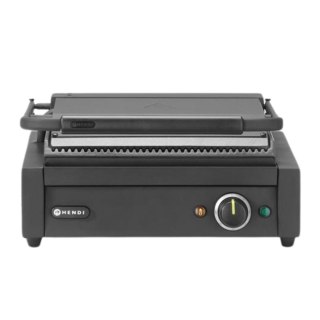 Grill Kontaktowy 230V 2200W 43x37,5 cm Czarny [Nowy Model] | HENDI 263617