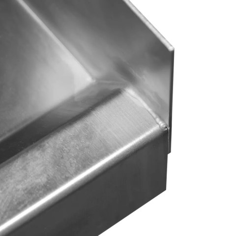 Zlew Gastronomiczny Dwukomorowy Z Ociekaczem I Półką 1200x600x850mm MTP005066