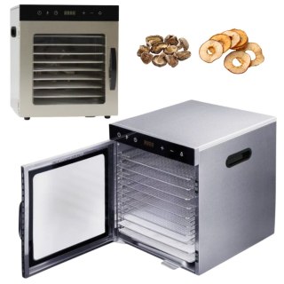 Profesjonalny Dehydrator Suszarka do Żywności 10-półkowa Szron SS10H