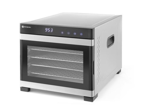 Suszarka do Żywności Grzybów Mięs Owoców 6-cio Poziomowa | HENDI 229033