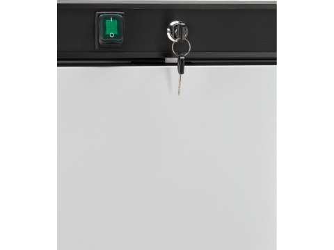 Szafa Chłodnicza Lodówka Gastronomiczna 350l 600x630x1850 Biała | YATO YG-05233