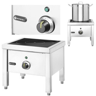 Taboret Indukcyjny O Dużej Mocy 5kW 400V 40x40 | HENDI 237670