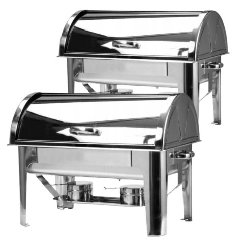 Zestaw Podgrzewaczy GN 1/1 Roll Top 90° YG-04120 - 2 sztuki | YATO YG-04120_2