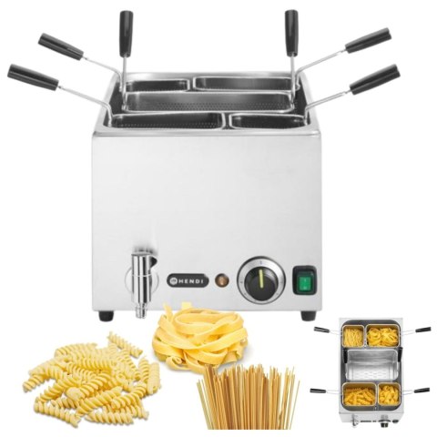 Urządzenie do Gotowania Makaronu 25l 3500W 230V 601x326x279 mm | HENDI 240496